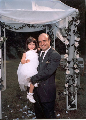 outdoor wedding picture