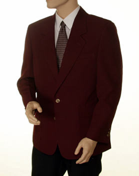 burgundy blazers