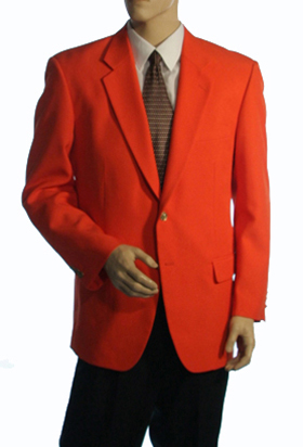 ORANGE BLAZER