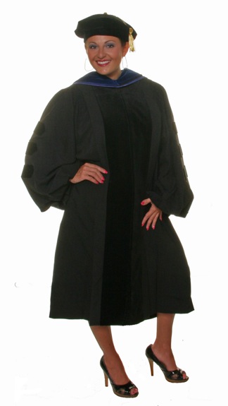 doctoral gown