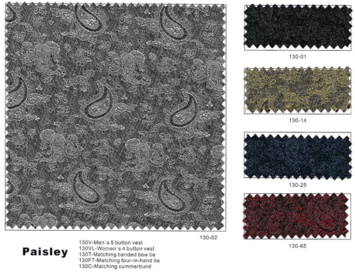 Paisley Vests